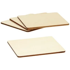 Lobbes Houten Onderzetters, 4st.