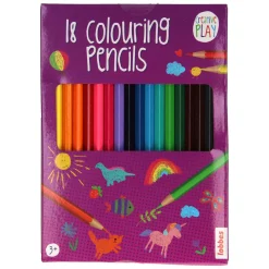 Lobbes Kleurpotloden, 18st.