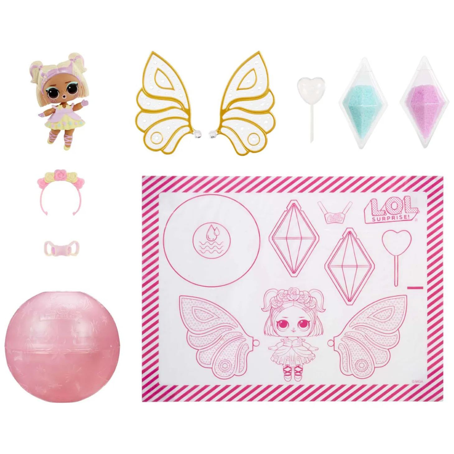 L.O.L. Surprise Fairy Tots Mini Pop Surprise Bal