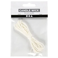 Lont Voor Gedoopte (dia. 15-22 mm) en Gegoten Kaarsen (dia. 40-60 mm), 3m