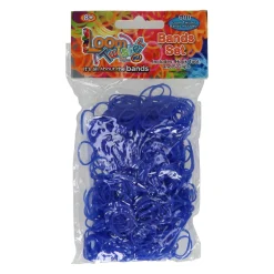 Loombands Blauw Set, 600st.