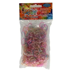 Loombands Glitter Set, 600st.