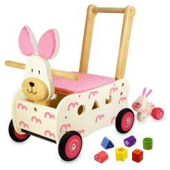 Loop- en sorteerwagen Konijn