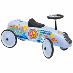 Loopvoertuig Retro Blauw