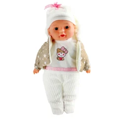 Lovely Baby Babypop Winterkleren en Flesje