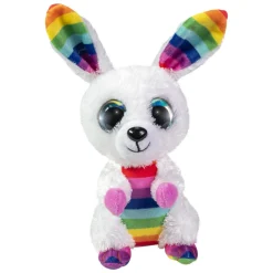 Lumo Stars Knuffel - Konijn Rainbow, 15cm
