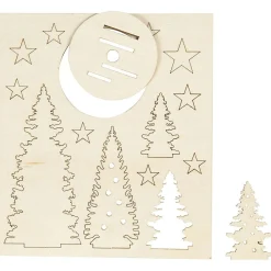 Maak en Versier je Houten Kerstbomen