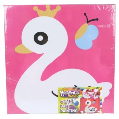 Maak je Eigen Schilderij met Wattenbollen - 20x20cm