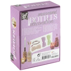 Macrame Flessen Decoreren met Bloemen