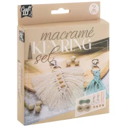 Macrame Sleutelhangers, 2st.