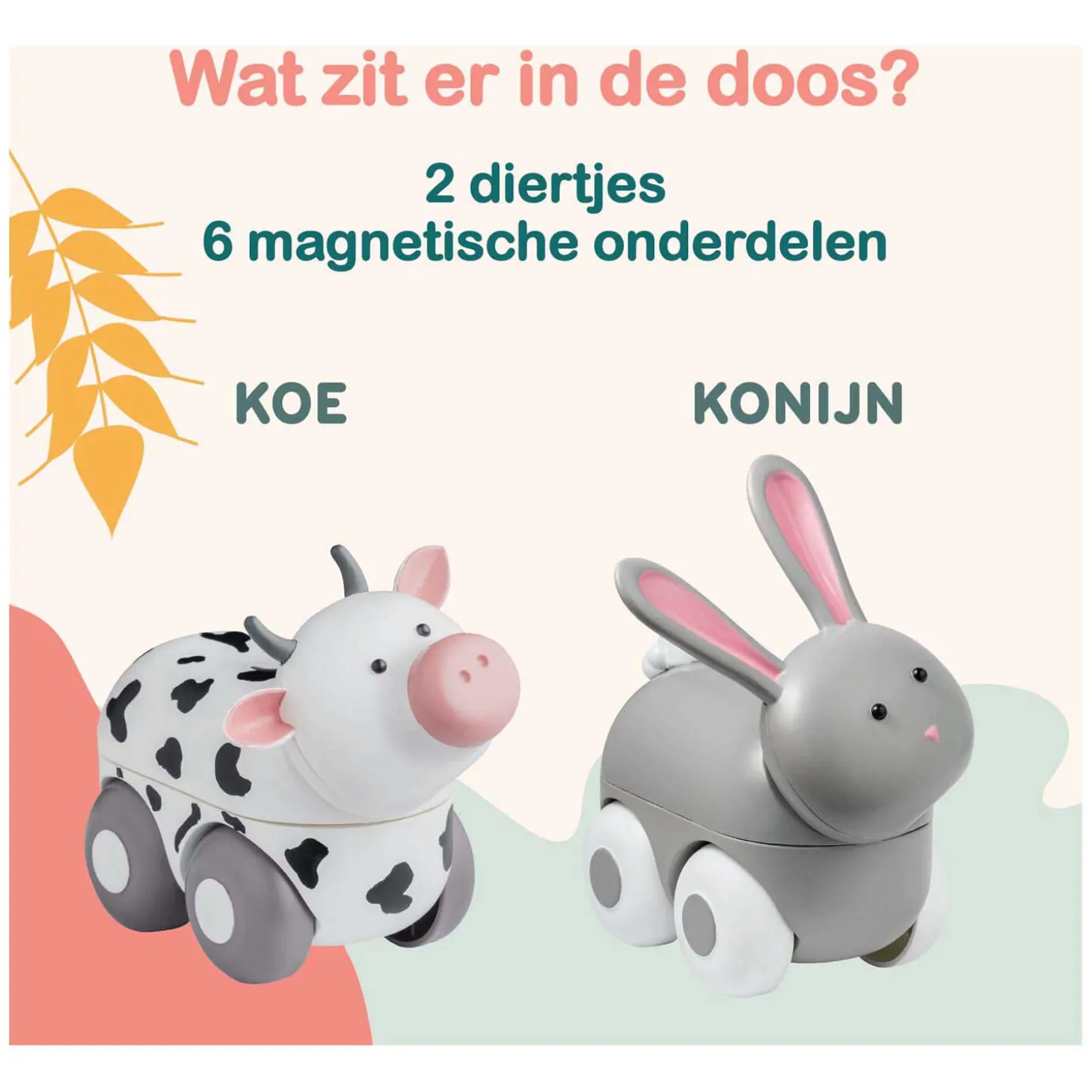 Magimals Wheely Farm Box - 6dlg.