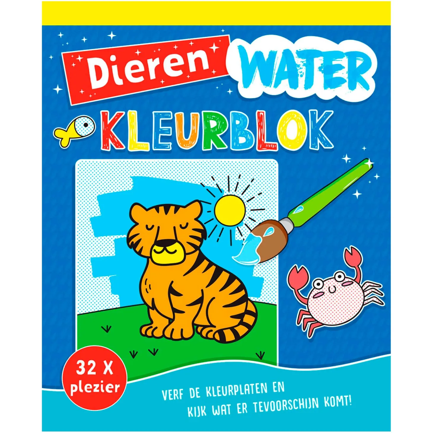 Magisch Waterkleurblok Dieren