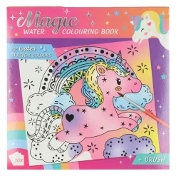 Magische Waterverfkleurblok Eenhoorn