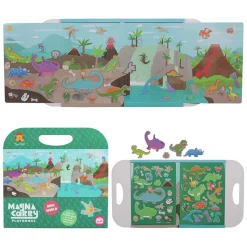Magna Carry - Dinosaurus Magneetboek