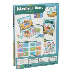 Magnetisch Boek - Dinosaurus, 36dlg.
