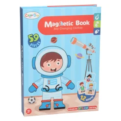 Magnetisch Boek - Outfits Jongen, 59dlg.