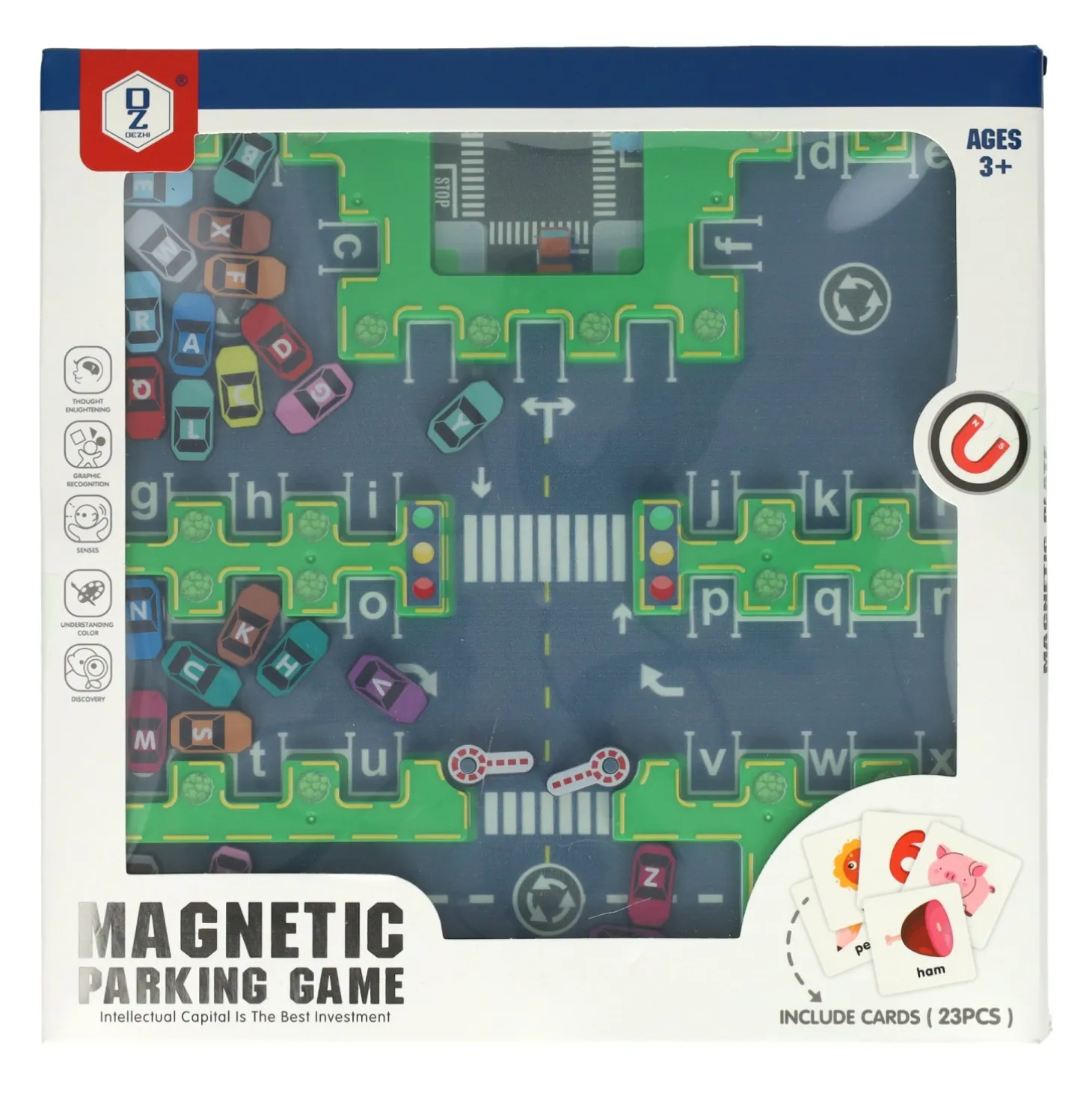 Magnetisch Parkeerspel - 49dlg.