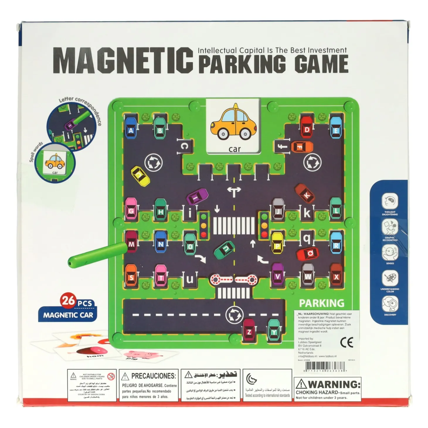 Magnetisch Parkeerspel - 49dlg.