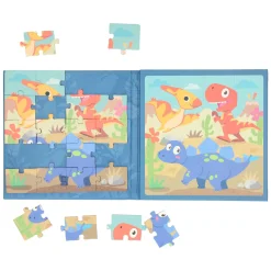 Magnetisch Puzzelboek Dino