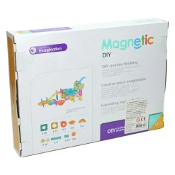Magnetische Bouwset Knikkerbaan - 91dlg.