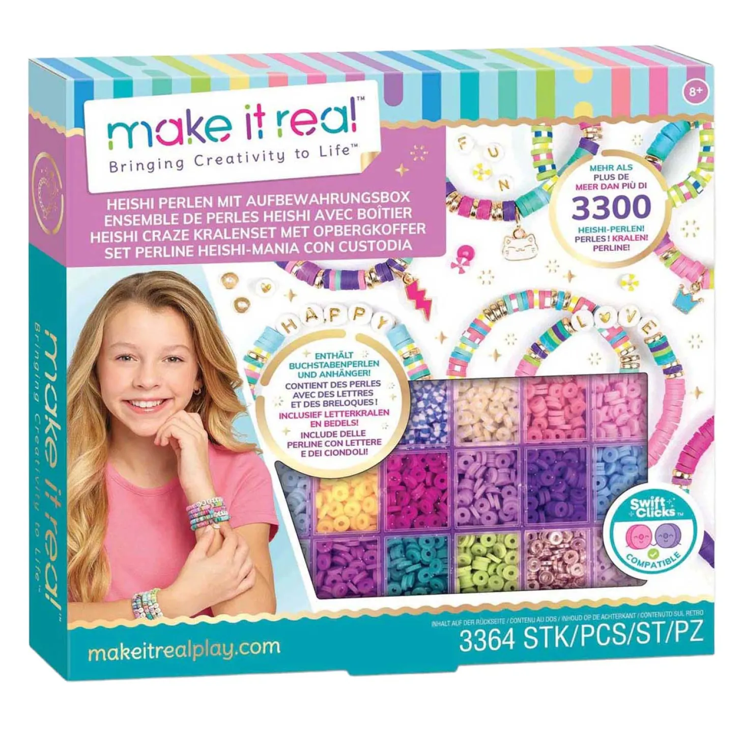 Make it Real - Heishi Craze Kralenset met Opbergkoffer