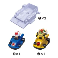 Mario Kart Bowser & Toad Uitbreidingsset, 4dlg.