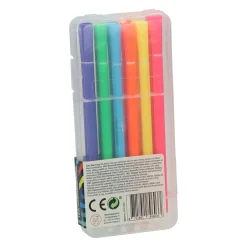 Markeerstiftenset in Opbergbox, 12st.