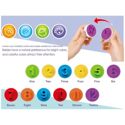 Matching Eieren Cijfers Set