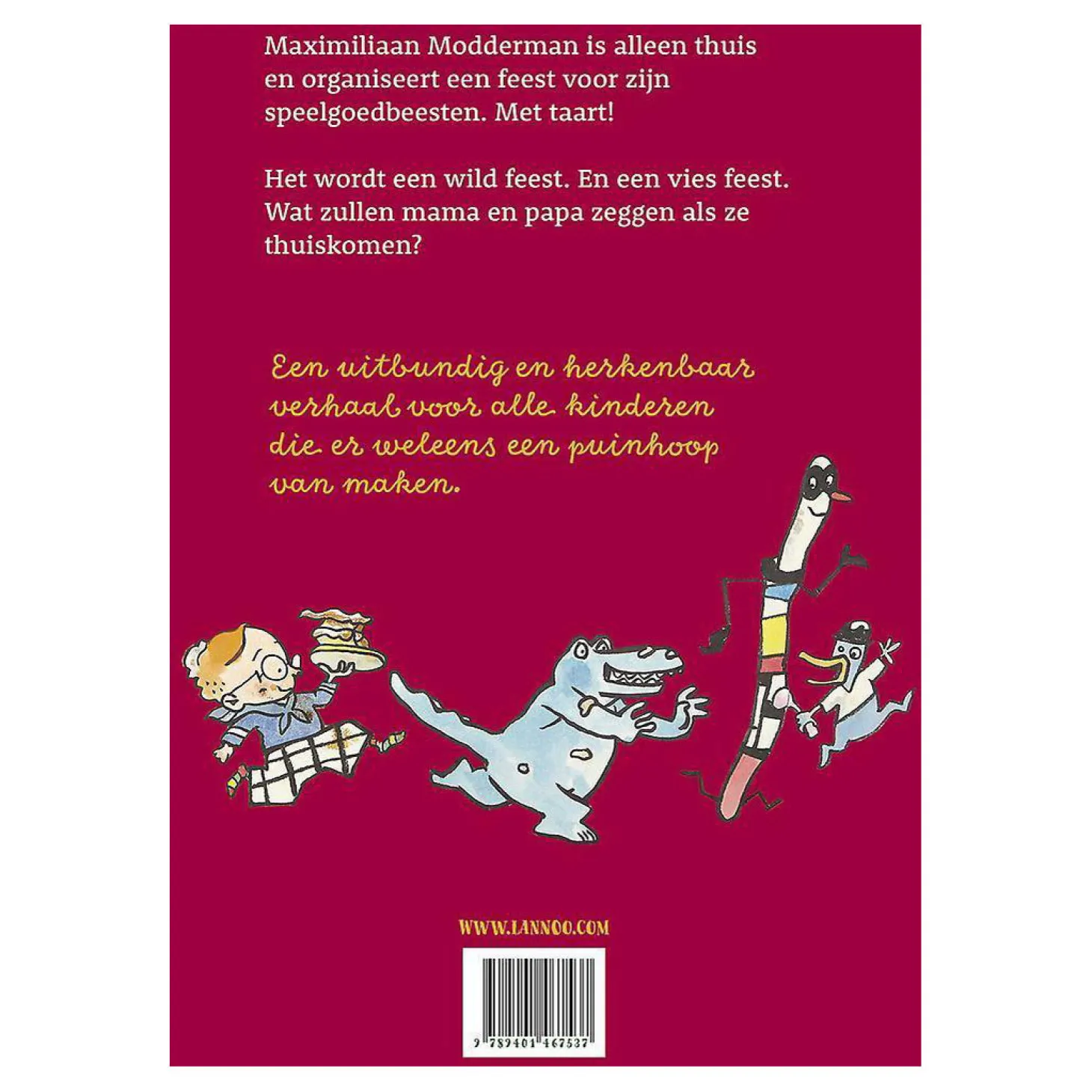 Maximiliaan Modderman geeft een feestje