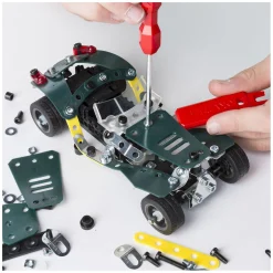 Meccano - Pull Back Auto, 5in1 S.T.E.M. Bouwpakket