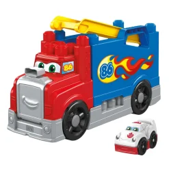 Mega Bloks Bouw- en Racetruck - 16dlg.