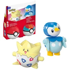Mega Construx Pokémon Bouwset - Piplup en Togepi