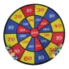 Mega Dartbord Klittenband, 8 ballen