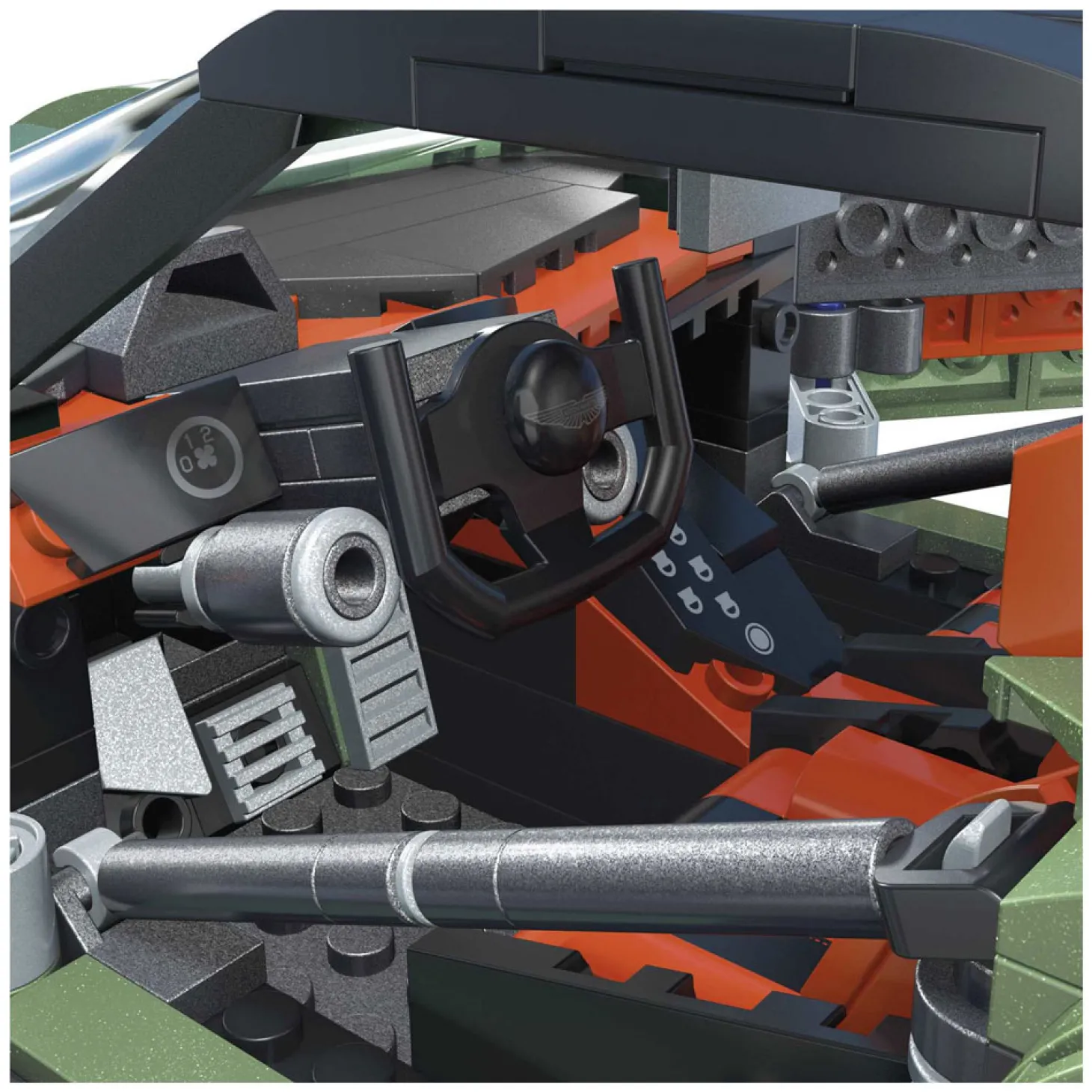 Mega Hot Wheels Aston Martin Vulcan Bouwset - 986dlg.