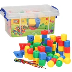 Mega Kralen in Opbergbox, 69dlg.