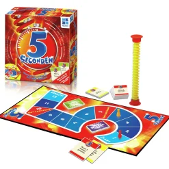 Megableu 5 Secondes met Extra Junior Kaarten - Bordspel