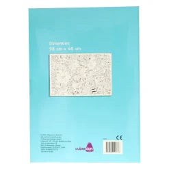 Megagroot Tafelkleed om in te Kleuren, 98x68cm