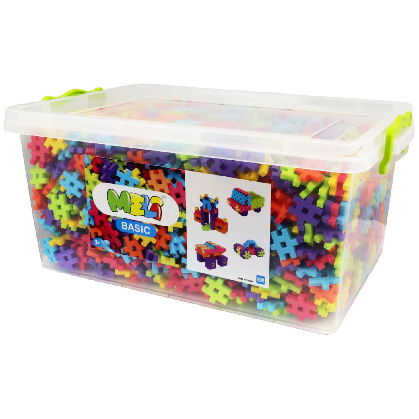 Meli Basic Bouwblokken, 2000dlg.