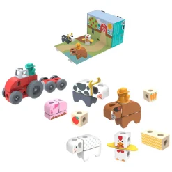 Melissa & Doug - Blockables Boerderij Speelset - 56st.