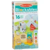 Melissa & Doug - Blockables Boerderijvriendjes Speelset - 16dlg.