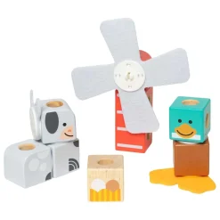 Melissa & Doug - Blockables Boerderijvriendjes Speelset - 16dlg.