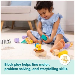 Melissa & Doug - Blockables Safari Speelset - 34dlg.