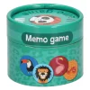 Memospel Dieren in Rond Opbergdoosje