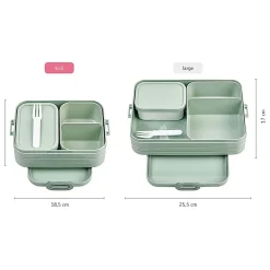 Mepal Bento Lunchbox Take A Break Large - Nordic Sage