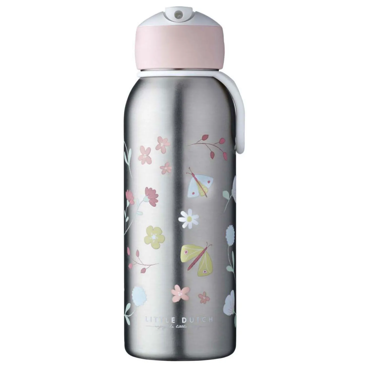Mepal Isoleerfles Flip-Up Campus 350 ml - Little Dutch Flowers & Butterflies