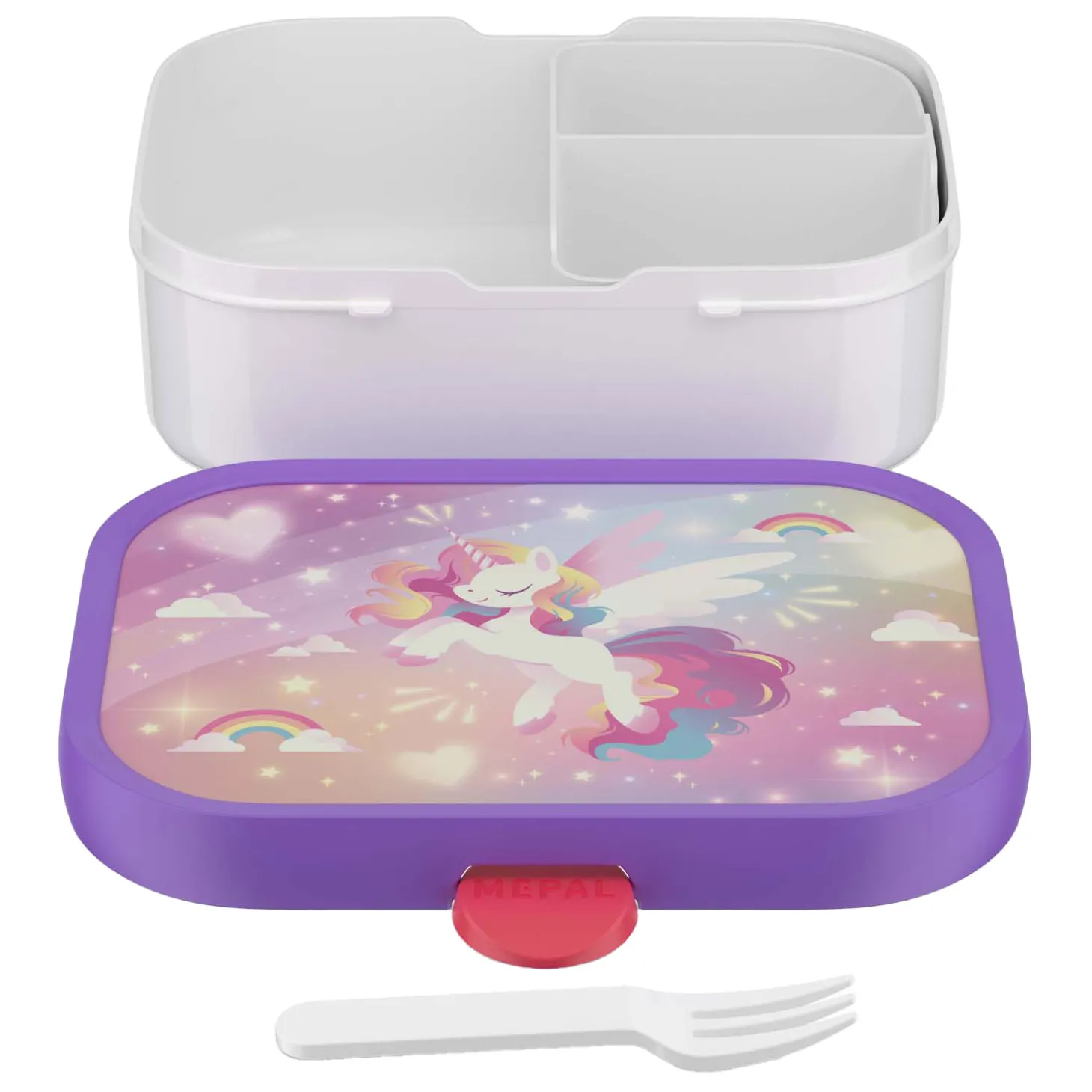 Mepal Lunchbox Campus - Unicorn Glow