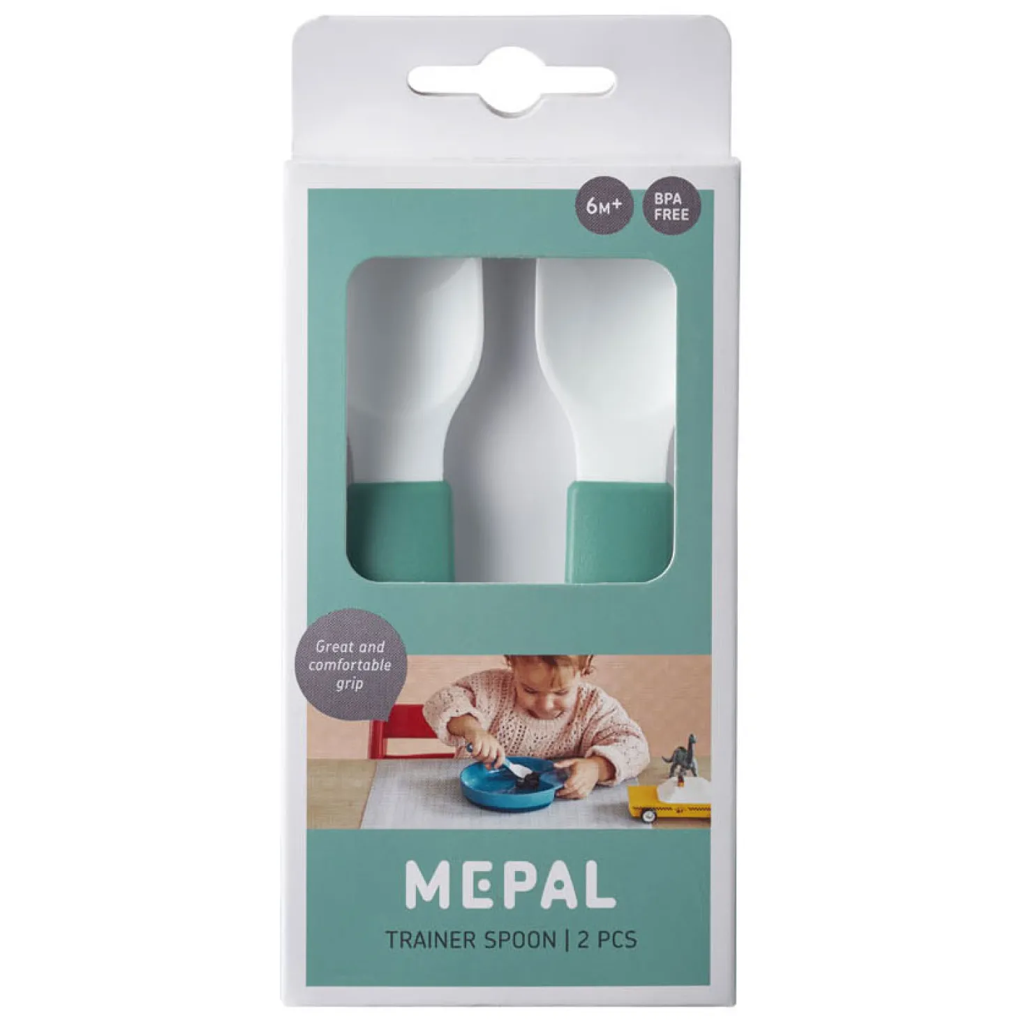 Mepal Mio Set Oefenlepels - Deep Turquoise, 2st.