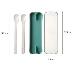 Mepal Set Babylepel Mio - Little Dutch Flowers & Butterflies, 2dlg.