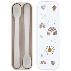 Mepal Set Babylepel Mio 2 Stuks - Sunshine & Rainbow