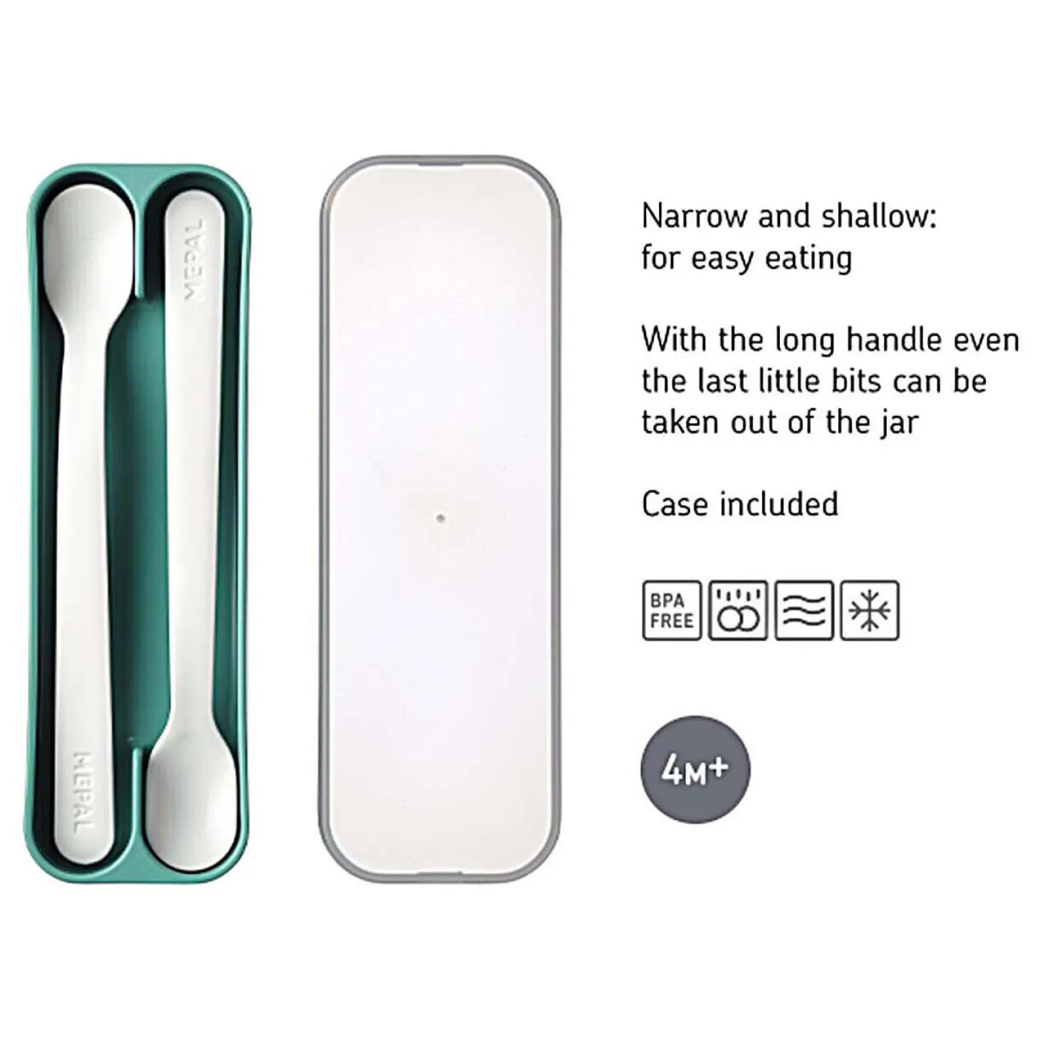 Mepal Set Babylepel Mio - Little Dutch Little Farm, 2dlg.